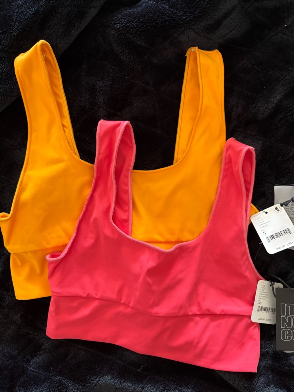 Free People The Contour Crop Surf Top, Bundle of 2, XS & Small. Retail $160